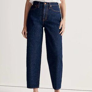 Madewell Dark Wash Balloon Jeans - Mapleside